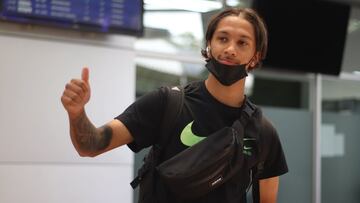 El seleccionado salvadoreño llegó al país centroamericano por primera vez en su vida, para encarar su debut con La Selecta en las eliminatorias de Concacaf.