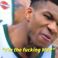 Antetokounmpo se declara MVP tras una canasta: fue tendencia en las redes al momento