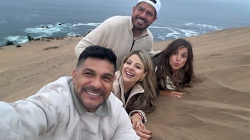 “Estoy feliz y nervioso, primera vez que pisaré el altar... Encontré a la mujer de mi vida”