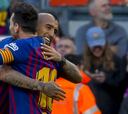 Barcelona venció a Espanyol con participación de Arturo Vidal