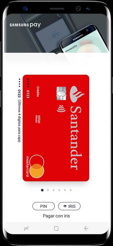 Ya se puede pagar con Samsung Pay siendo cliente del Banco Santander