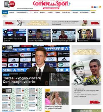 Portadas de la prensa extranjera