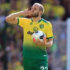 Pukki, el pichichi de la Premier que se rindió al calor de Sevilla
