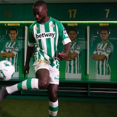 Sabaly: "El Betis es un desafío para mí, quiero progresar"