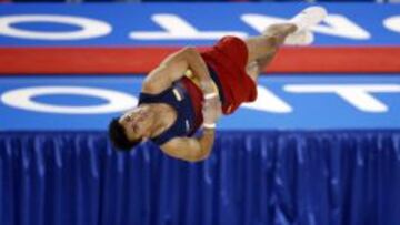 Jossimar Calvo, gimnasta colombiano.