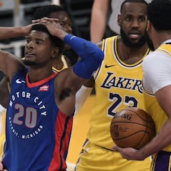 LeBron James evita un ridículo