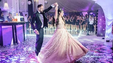 La celebración de los 15 años de Dulce María, la hija mayor de David Ospina, se celebraron en Rionegro, Antioquia.