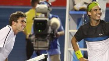 <b>EN SEMIS. </b> Nadal se deshizo de Rochus en apenas tres sets.