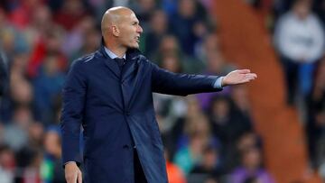 Zidane: "La falta de gol es frustrante para los jugadores"