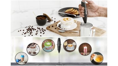 ¿Café espumoso? Hazlo con este batidor eléctrico que tiene casi 55.000 valoraciones