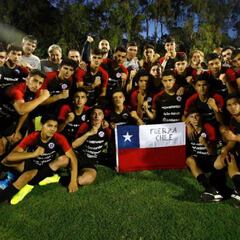 El sentido mensaje de la Roja Sub 17 por la crisis social