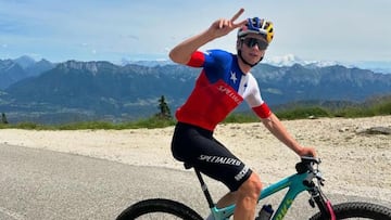 ¿Quién es Martín Vidaurre, el chileno que participa en ciclismo de montaña en los JJOO de París 2024?