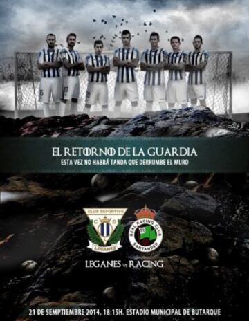 Los carteles del Leganés