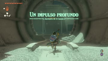 the legend of zelda tears of the kingdom nintendo switch guia santuario io'nasaw