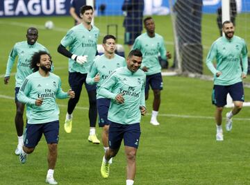 Marcelo y Casemiro.