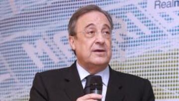 <b>PALABRA DE PRESIDENTE. </b>Florentino defendió a Mourinho.