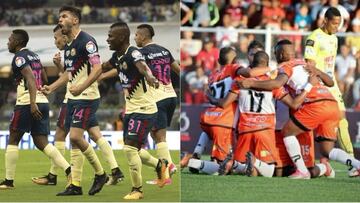 América y Tauro se verán la cara en la da de los cuartos de final dela Concachampions