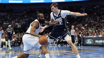 James Harden y Cooper Flagg -