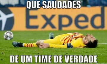 Los mejores memes de la eliminación del Barcelona en Champions