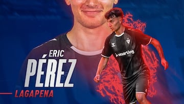 Eric Pérez elige el Amorebieta tras su naufragio en Alcorcón