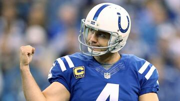 El kicker de los Indianapolis Colts es el jugador más veterano de toda la liga con 46 años. 