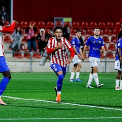 El Atlético blinda a su talento Iker Luque: 40M€ de cláusula