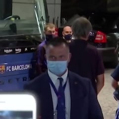 Entre gritos y abucheos: así fue el tenso recibimiento de la afición al Barça tras la goleada