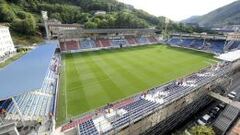 Imagen del Estadio de Ipur&uacute;a, en el que se est&aacute; realizando una ampliaci&oacute;n.