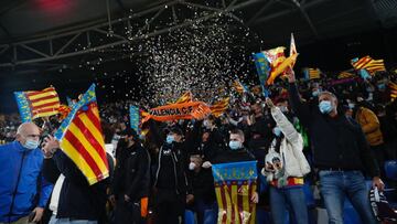 Nochevieja con ambiente en Mestalla