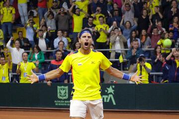 Ambientazo en el segundo día de la Copa Davis 