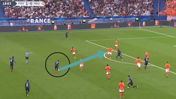 'Messi' apareció en el cuerpo de Griezmann: ¿les suena este pase?