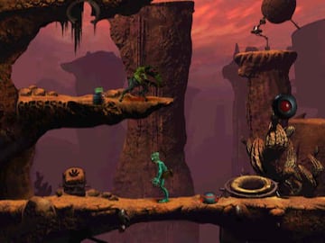 Abe's Oddysee (1997) la primera entrega del estudio Oddworld