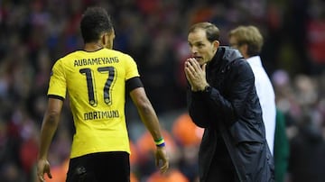 Tuchel with Real Madrid target Aubameyang