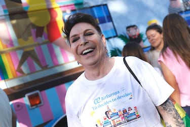 El Maestro Joao durante la Manifestación del Orgullo LGTBI+ 2023.