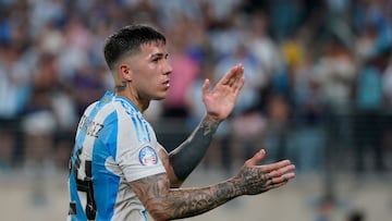 Enzo Fernández pide perdón por los cánticos racistas contra Francia