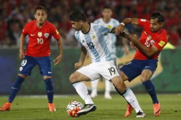 Chile vs Argentina, en imágenes