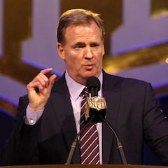 Roger Goodell no sancionará a jugadores que protesten durante el himno nacional