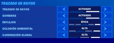 Fortnite ya tiene ray tracing: requisitos y cómo instalarlo en PC