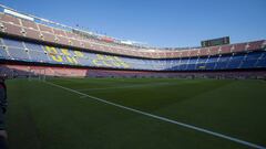 Vista general del Camp Nou.