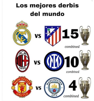 Los mejores memes del derbi