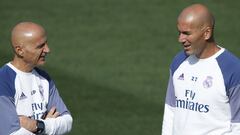 Pintus vuelve a Valdebebas tras su 'ruptura' con Zidane