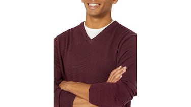 El jersey con cuello de pico para hombre más buscado en Amazon
