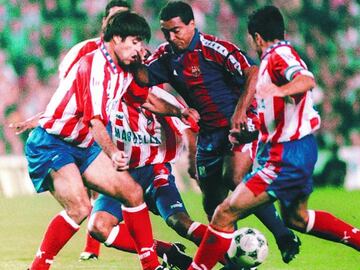 ATLETICO DE MADRID BARCELONA LIGA 1994
 PUBLICADA 13/07/02 NA MA04 1COL