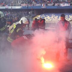 Revelan informe del árbitro Gilabert para el suspendido Clásico Universitario
