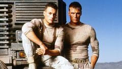 Universal Soldier (1992)
Directed by Roland Emmerich
Shown: Jean-Claude Van Damme (as Luc Deveraux/GR44), Dolph Lundgren (as Andrew Scott/GR13)