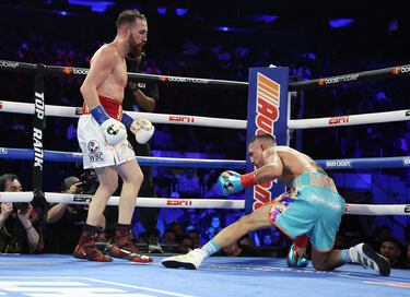 Los jueces indultan a Teófimo López ante Sandor Martín