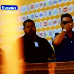 El polémico gesto de Mohamed a su llegada al 'Volcán'