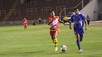 Imagen del partido entre Binacional y Sport Huancayo del Torneo de Verano.