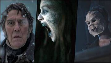 Fotogramas de The Terror, La Maldición de Hill House y Castle Rock.