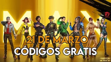 Free Fire 21 marzo